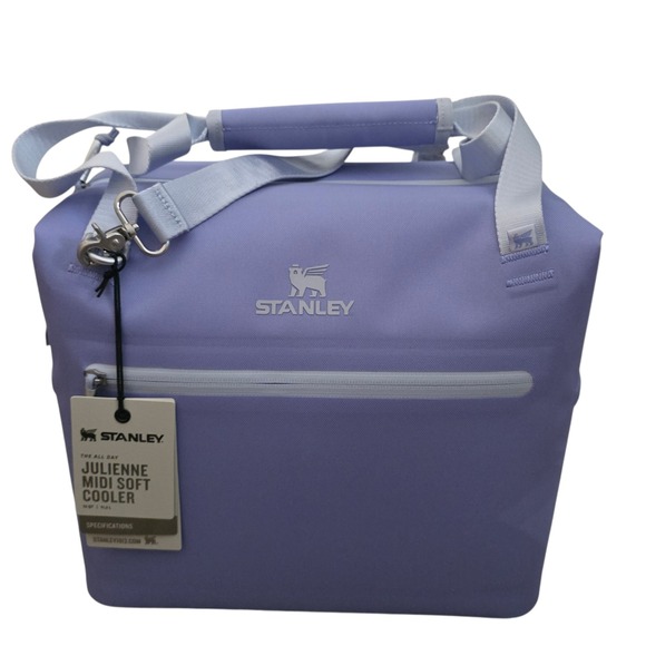 Stanley Julienne Midi Soft Cooler 12QT Iris Purple Insulated Leakproof Bag NEW - Picture 10 of 10